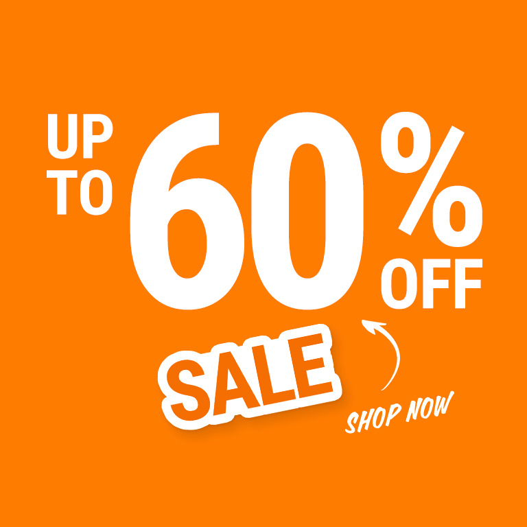 UP TO 60% OFF SALE